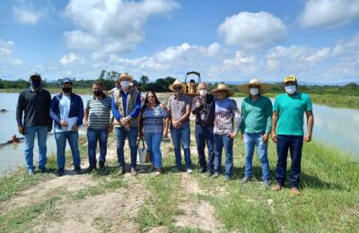 Na manh&atilde; desta sexta-feira- visita do prefeito H&eacute;ctor em Conquista d'oeste