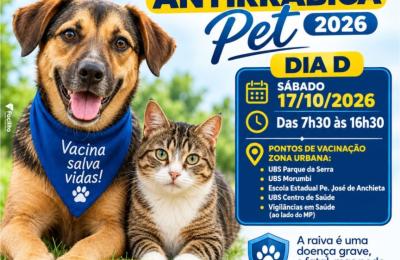 Campanha Nacional de Vacina&ccedil;&atilde;o Antirr&aacute;bica!