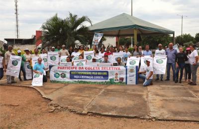 CONS&Oacute;RCIO NASCENTES DO PANTANAL LAN&Ccedil;A 2&deg; FASE DA CAMPANHA "SEPARAR PARA RECICLAR"