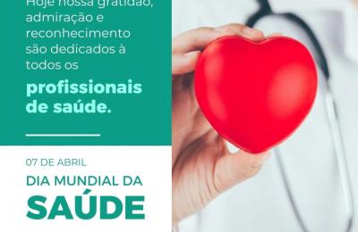 DIA MUNDIAL DA SA&Uacute;DE!