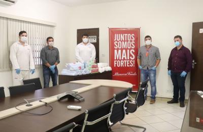 MINERVA FOODS efetua loca&ccedil;&atilde;o de ambul&acirc;ncia UTI MOVEL, al&eacute;m do fornecimento de equipamento de prote&ccedil;&atilde;o individual, EPI. Para o munic&iacute;pio de Mirassol D&rsquo;Oeste