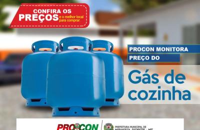 PROCON MONITORA O PRE&Ccedil;O DO G&Aacute;S DE COZINHA EM MIRASSOL D&acute;OESTE
