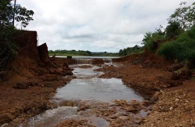 Represa Carna&iacute;ba de Mirassol D Oeste e as consequ&ecirc;ncias do rompimento da barragem