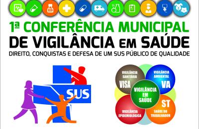 1&ordf; CONFER&Ecirc;NCIA MUNICIPAL DE VIGIL&Acirc;NCIA EM SA&Uacute;DE