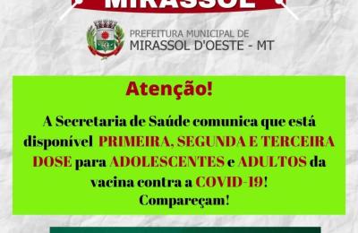 A Secretaria de Sa&uacute;de comunica!