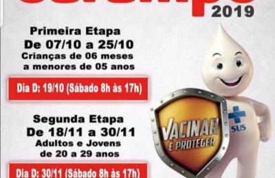 Campanha Nacional de Vacina&ccedil;&atilde;o Contra o Sarampo