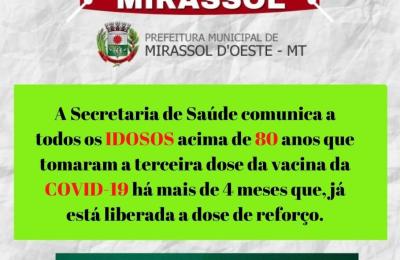 ATEN&Ccedil;&Atilde;O IDOSOS ACIMA DE 80 ANOS!