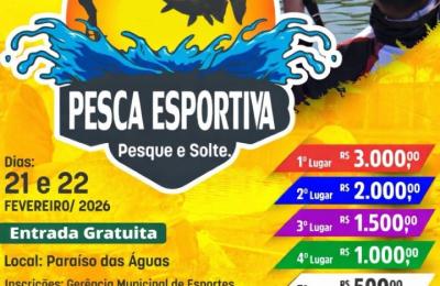 Torneio de Pesca Esportiva