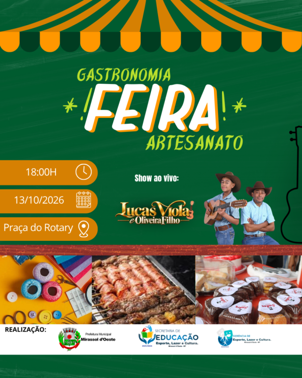 Feira de Gastronomia e Artesanato
