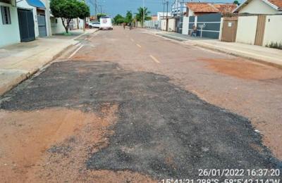 Opera&ccedil;&atilde;o Tapa Buraco Alto da Boa Vista.