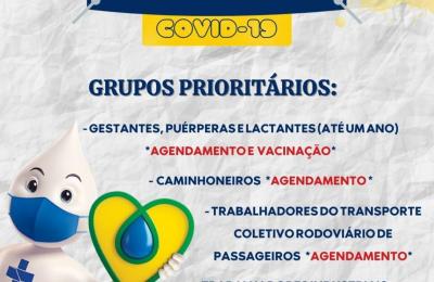 ATEN&Ccedil;&Atilde;O PARA OS GRUPOS PRIORIT&Aacute;RIOS DA VACINA&Ccedil;&Atilde;O CONTRA A COVID-19