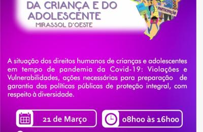 5&deg;CONFER&Ecirc;NCIA MUNICIPAL DOS DIREITOS DA CRIAN&Ccedil;A E ADOLESCENTES!