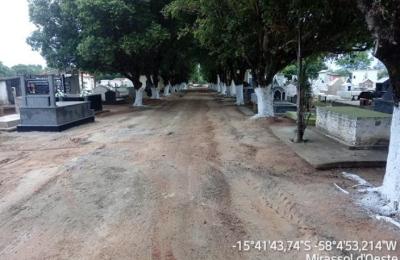 Opera&ccedil;&atilde;o limpeza dos cemit&eacute;rios.