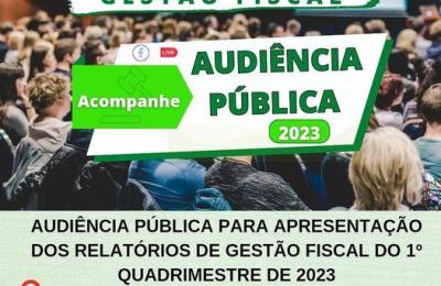 RELAT&Oacute;RIO DE GEST&Atilde;O FISCAL 1&ordm; QUADRIMESTRE DE 2023