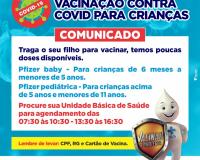 VACINA&Ccedil;&Atilde;O CONTRA COVID PARA CRIAN&Ccedil;AS!