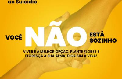 DIA 10 DE SETEMBRO - DIA MUNDIAL DE PREVEN&Ccedil;&Atilde;O AO SUIC&Iacute;DIO