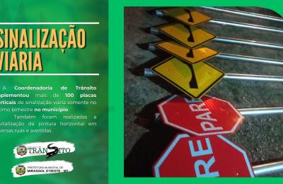 SINALIZA&Ccedil;&Atilde;O VI&Aacute;RIA!