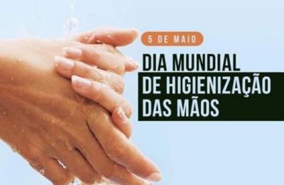 5 de Maio - Dia Mundial de Higiene das M&atilde;os