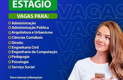Vagas de Est&aacute;gio em Mirassol D'Oeste!