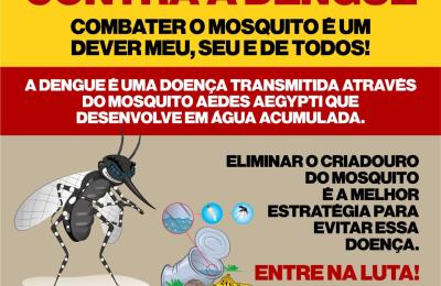 MIRASSOL D'OESTE NO COMBATE CONTRA A DENGUE.