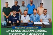 1&ordf; Reuni&atilde;o Censit&aacute;ria do 12&ordm; Censo Agropecu&aacute;rio, Florestal e Aqu&iacute;cola