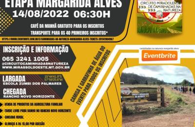 CIRCUITO DE CAMINHADAS NA NATUREZA - ETAPA 3 - MARGARIDA ALVES