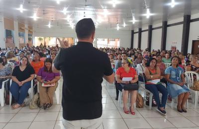 SECRETARIA DE EDUCA&Ccedil;&Atilde;O  REALIZA ABERTURA DA SEMANA PEDAG&Oacute;GICA.