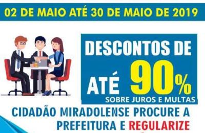 Contribuinte regularize seus d&eacute;bitos com descontos
