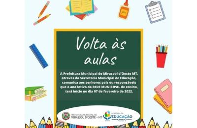 VOLTA &Agrave;S AULAS 07/02/2022