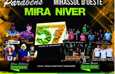 Agenda de Anivers&aacute;rio! Parab&eacute;ns Mirassol d'Oeste
