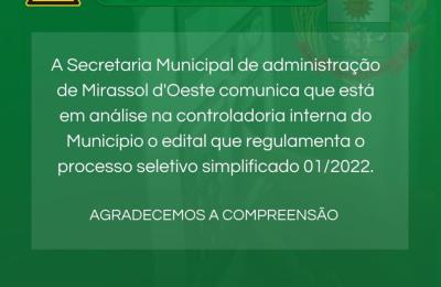 COMUNICADO!