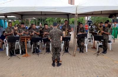 Apresenta&ccedil;&atilde;o do Hino Municipal de Mirassol d'Oeste