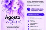 Secretaria de Desenvolvimento Social promove a&ccedil;&otilde;es do Agosto Lil&aacute;s em Mirassol d'Oeste