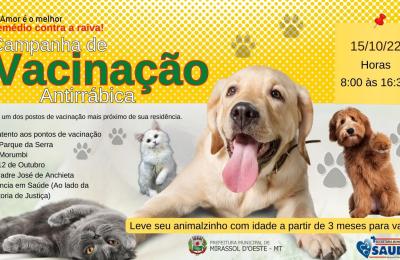 CAMPANHA ANTIRR&Aacute;BICA 2022 MIRASSOL D'OESTE MT.