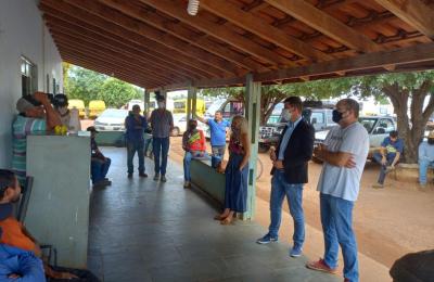 Reuni&atilde;o com a equipe da Secretaria de Infraestrutura.